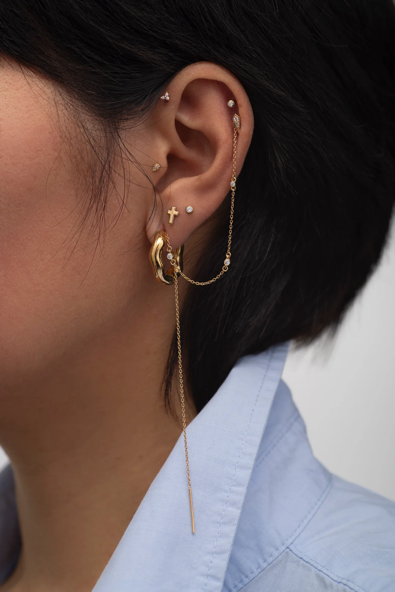 14K Solid Gold Bezel - Image 4