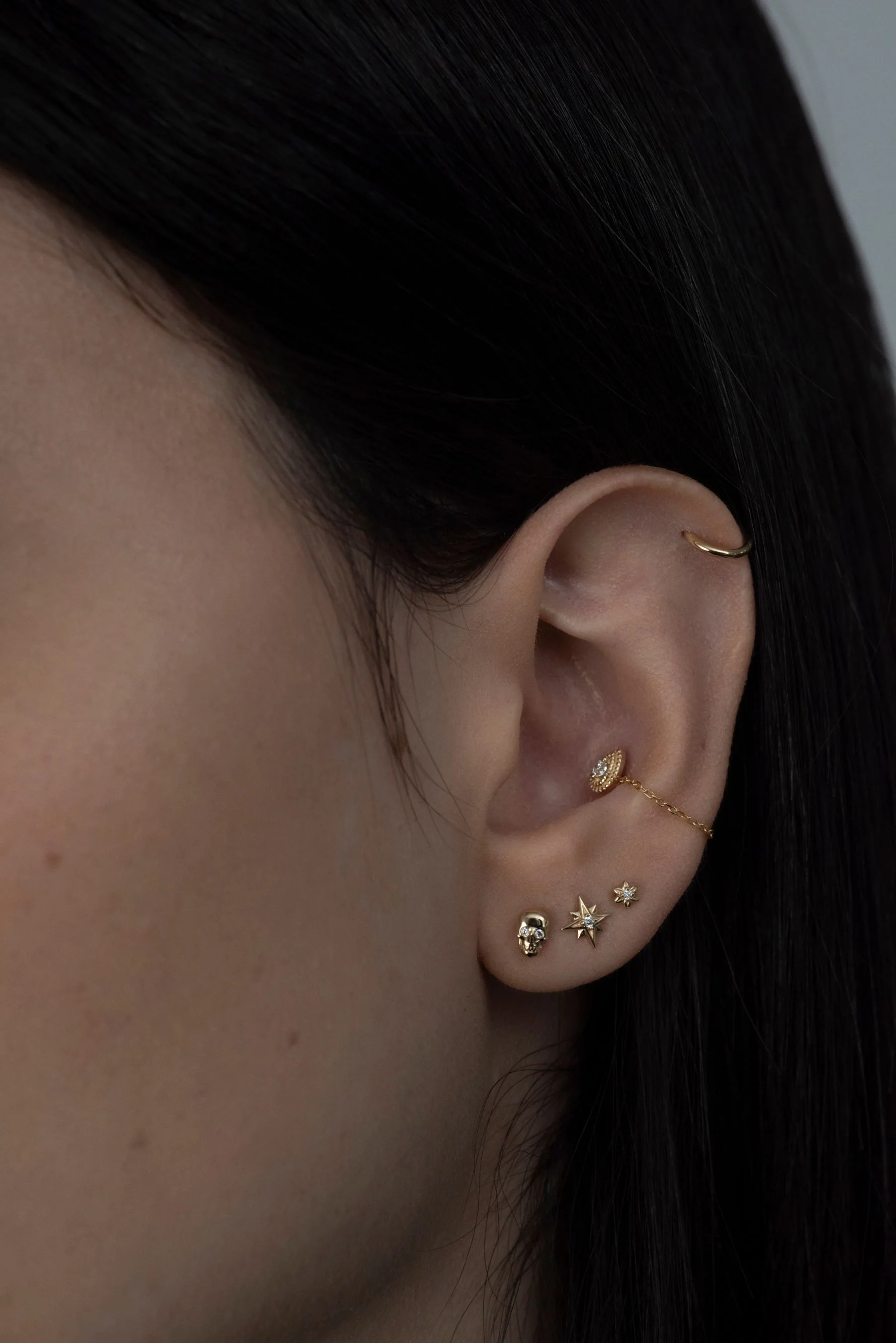 14K Solid Gold Daisy Flower - Image 5