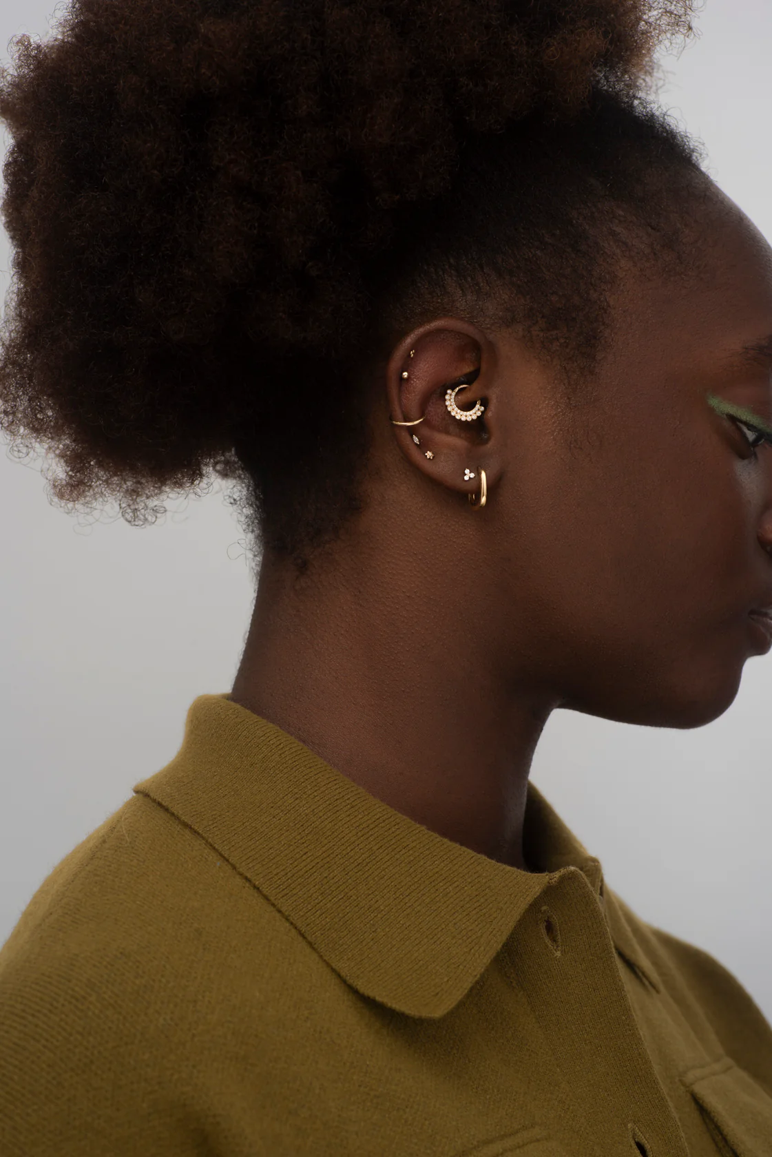 14K Solid Gold Daisy Flower - Image 6