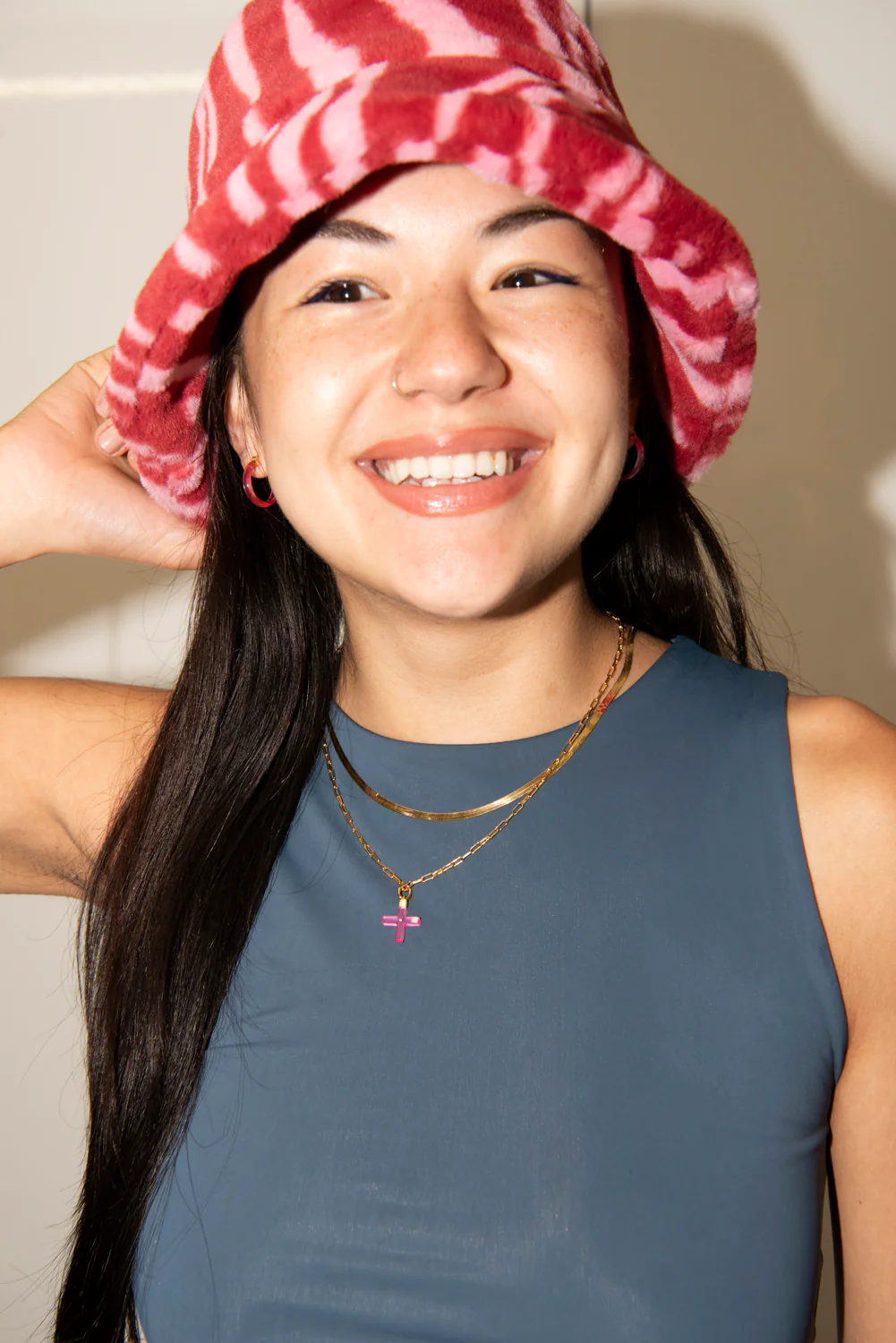 Cross Resin with Zirconia Charm - Image 7