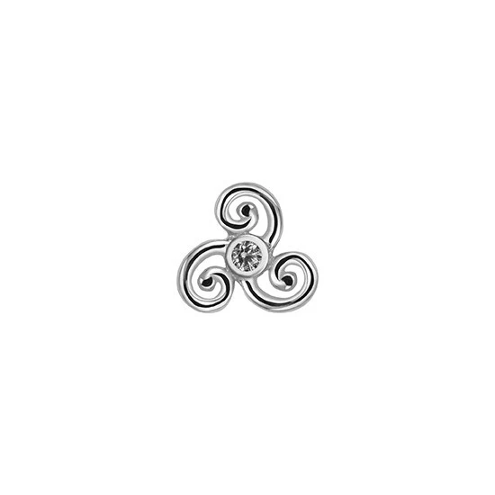 14k Solid Gold Celtic Spiral - Image 3
