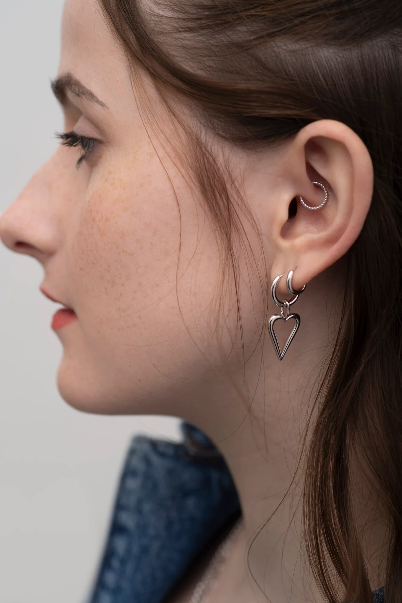 PIERCED Huggie Hoops - Image 5