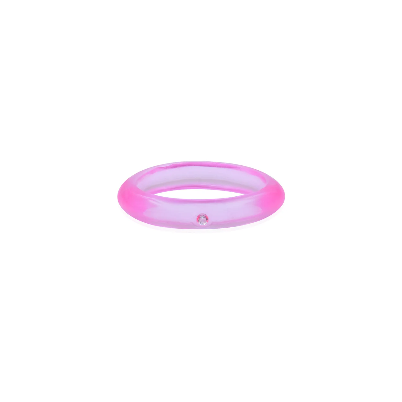 Candy-Colored Resin Rings with Zirconia - Image 3