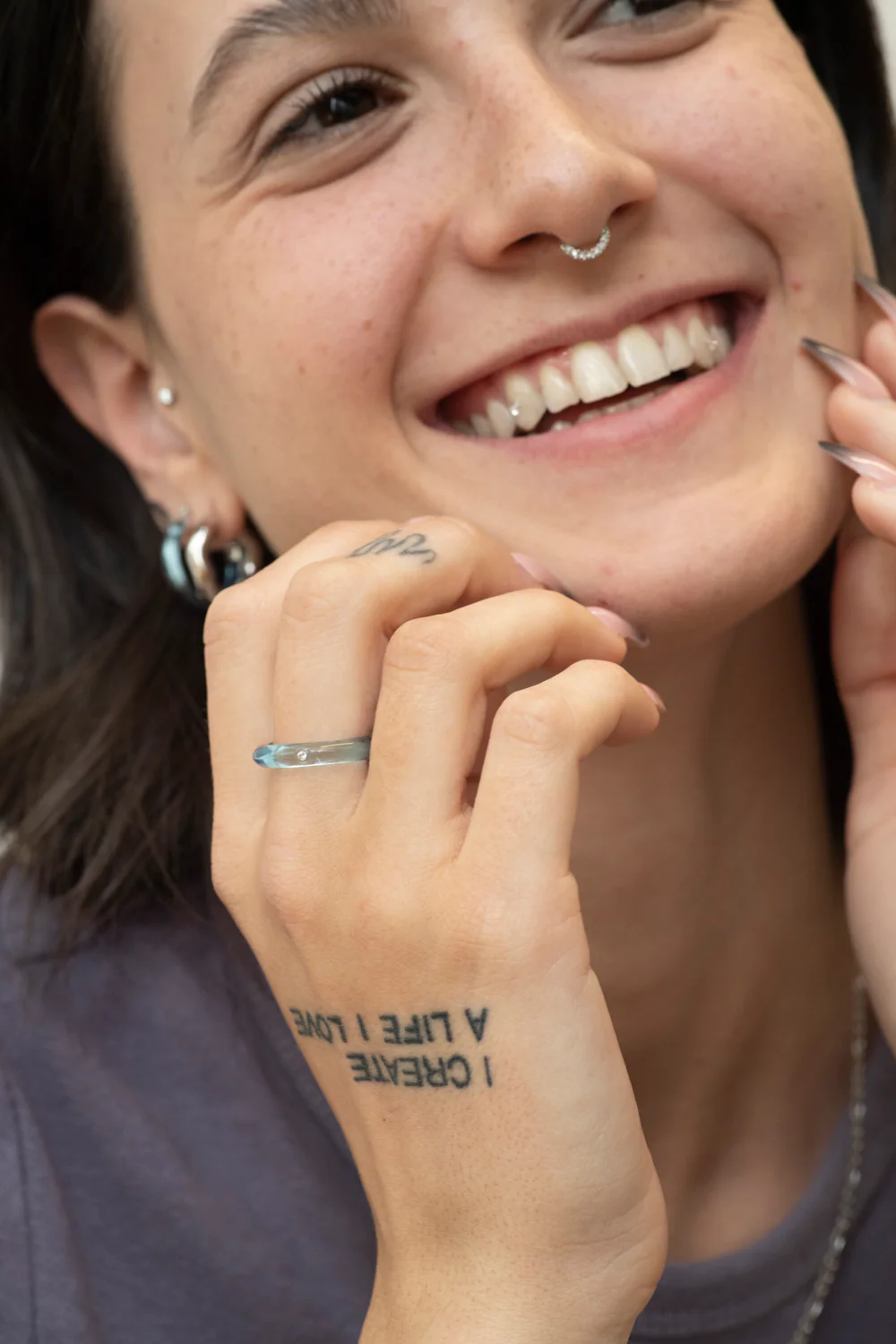 Candy-Colored Resin Rings with Zirconia - Image 7