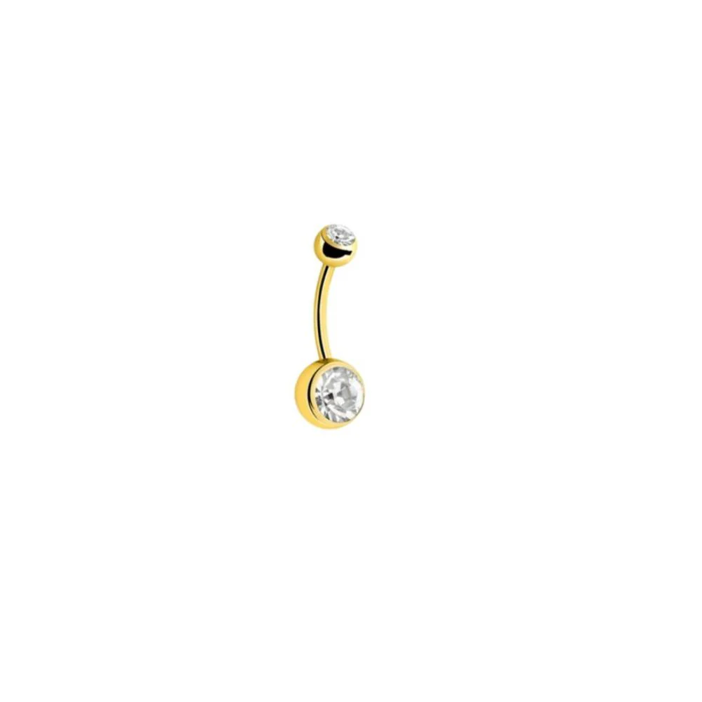 Titanium Classic Navel Barbell - Image 3