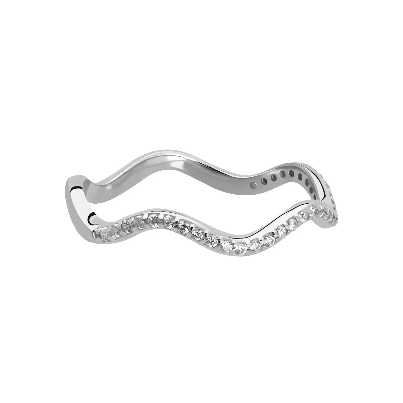 Waveform Ring - Pavé - Image 4